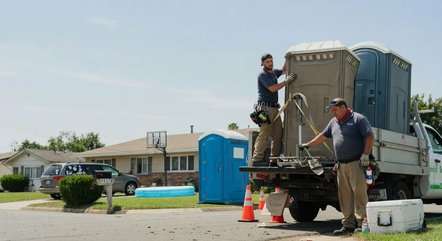 Porta Potty Rental in New Palestine, IN near me